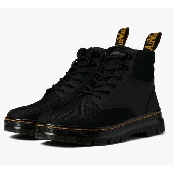 DR. MARTENS AIRWAIR Rakim Utility Boots Unisex Black Suede Chukka US M9 / L10 - Picture 16 of 16